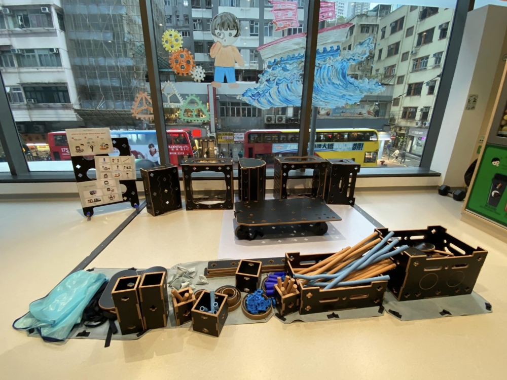 有超多steam相關的展品等著孩子探索。