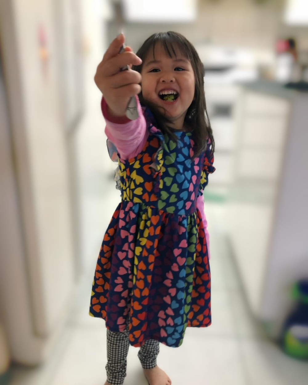 張嘉兒指年幼孩子有時挑食是正常的,所以盡量不要有太大壓力
