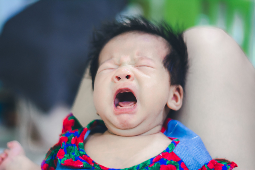 孕媽不滿後排BB哭鬧，和對方父母理論。