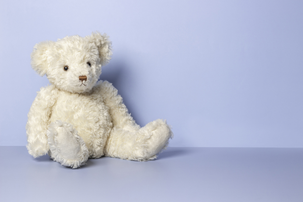 樓主表示，毛公仔用他的頭髮製成。