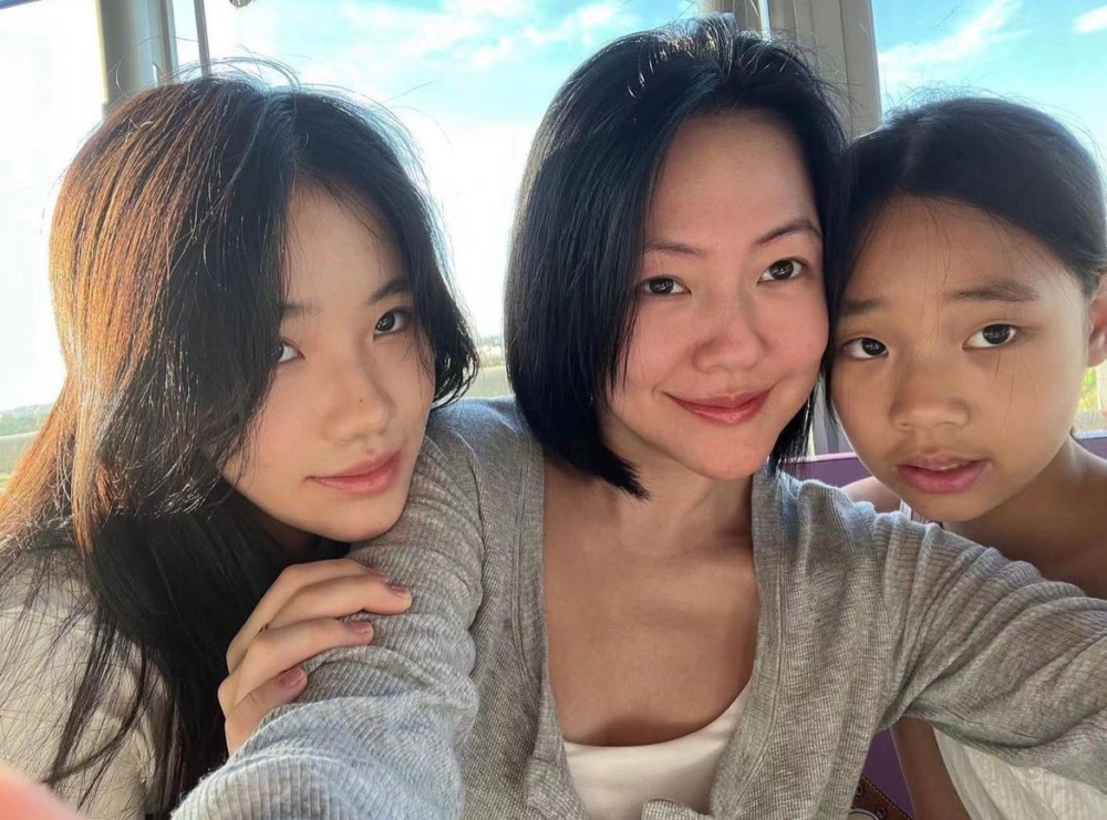 小S成為媽媽後，盡力關心和照顧3個女兒