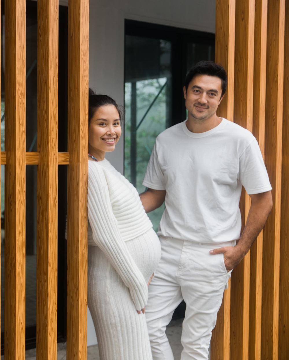 台灣男星班傑與妻子迎來愛情結晶。