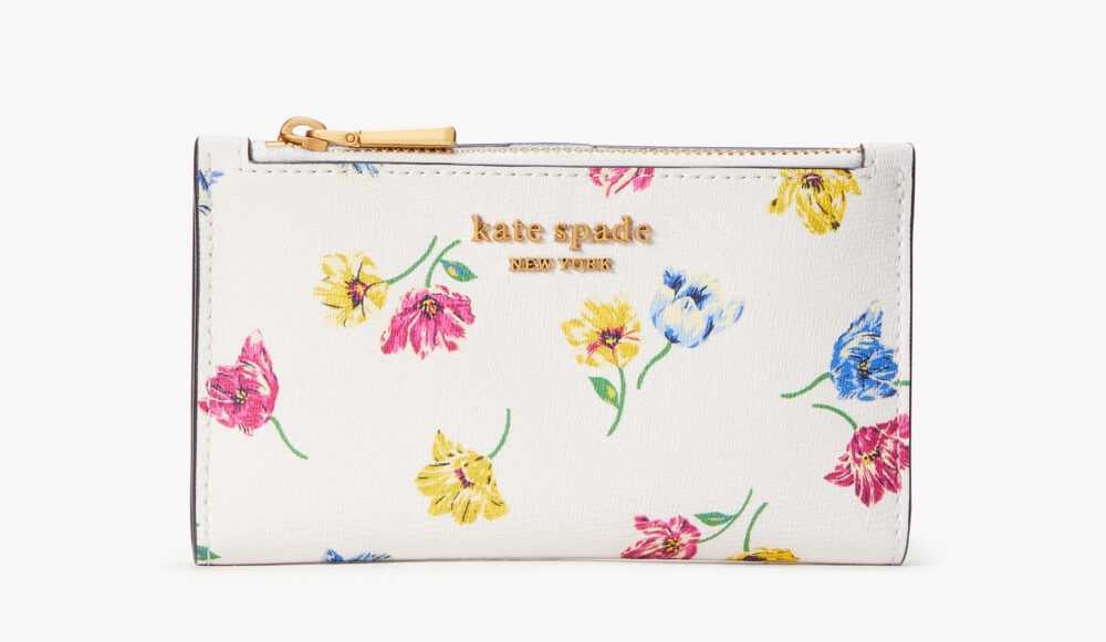 母親節禮物2023-kate spade New York鬱金香皮夾。