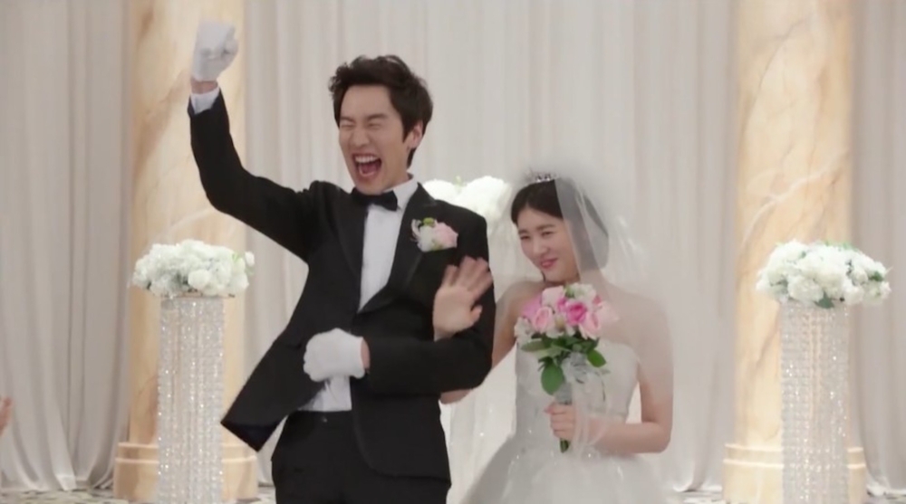 新娘終於遇到願意體諒她的人