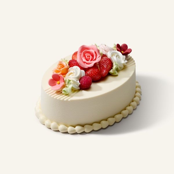 東海堂母親節系列蛋糕之茉莉花茶慕絲蛋糕。