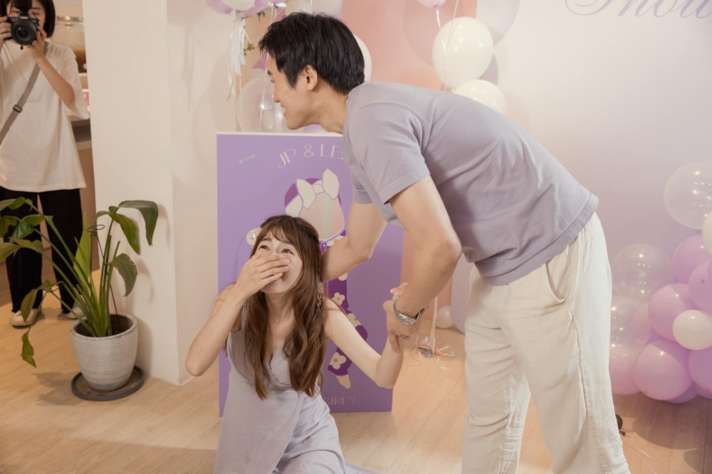 林舒語表示跌倒也是真實反應。