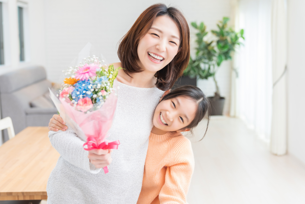 子女可藉母親節答謝媽媽的養育之恩和付出