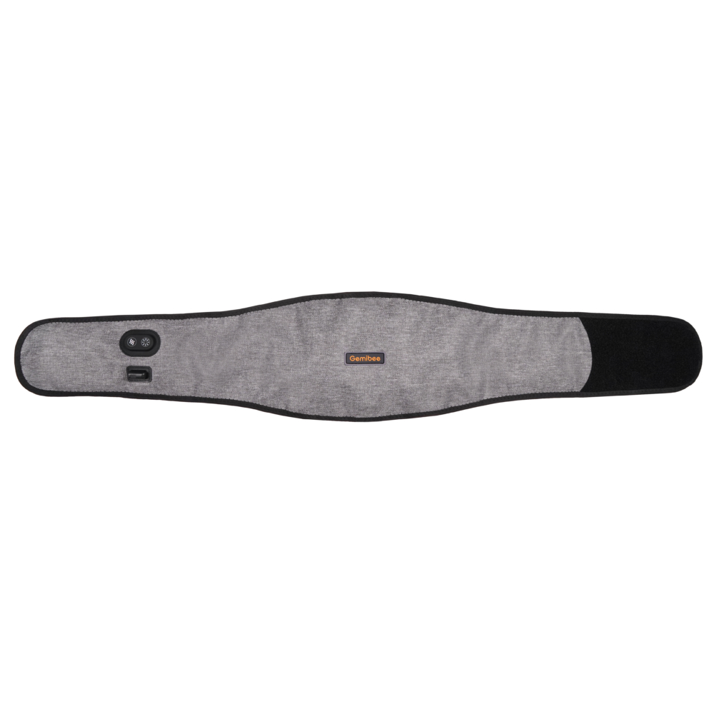 Gemibee砭石發熱舒緩腰帶(石墨烯版)有7種震動模式可選。