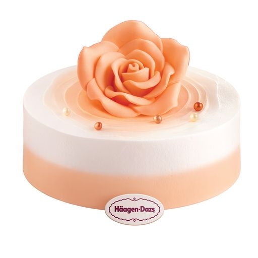 Häagen-Dazs™母親節系列蛋糕之「玫瑰戀曲」。