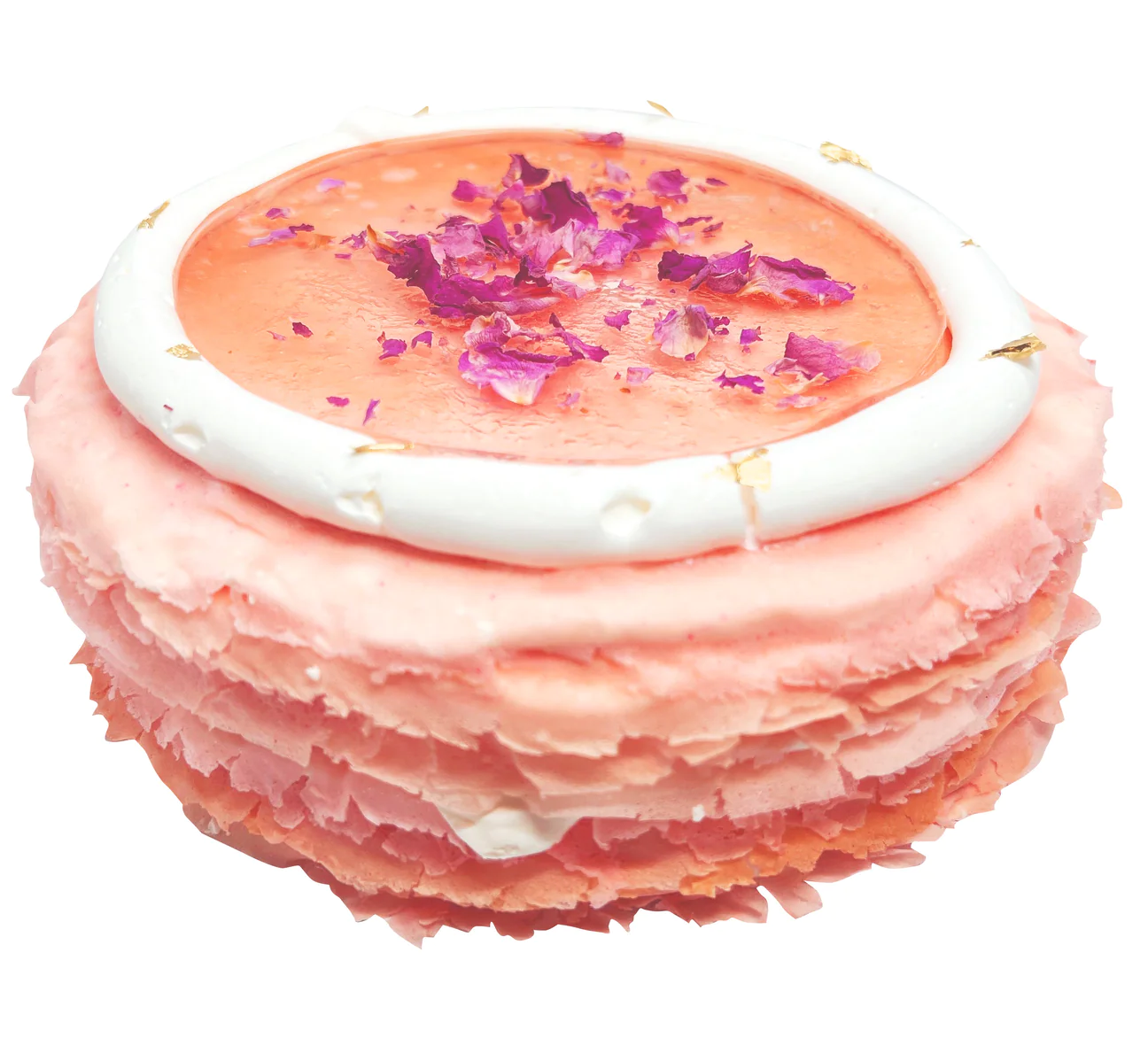 Kingsley Cafe母親節系列蛋糕之「櫻花千層蛋糕」。