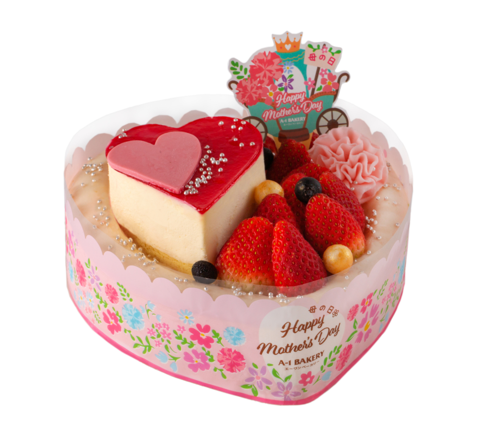 Atelier Gute 門市限定「桃心愛意-心形日本白桃乳酪慕絲」。