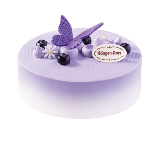 Häagen-Dazs™母親節系列蛋糕之「紫花園」。