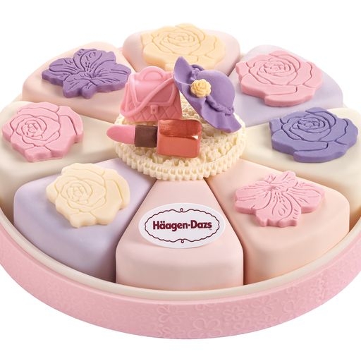 Häagen-Dazs™母親節系列蛋糕之「花式時尚雪糕蛋糕」。