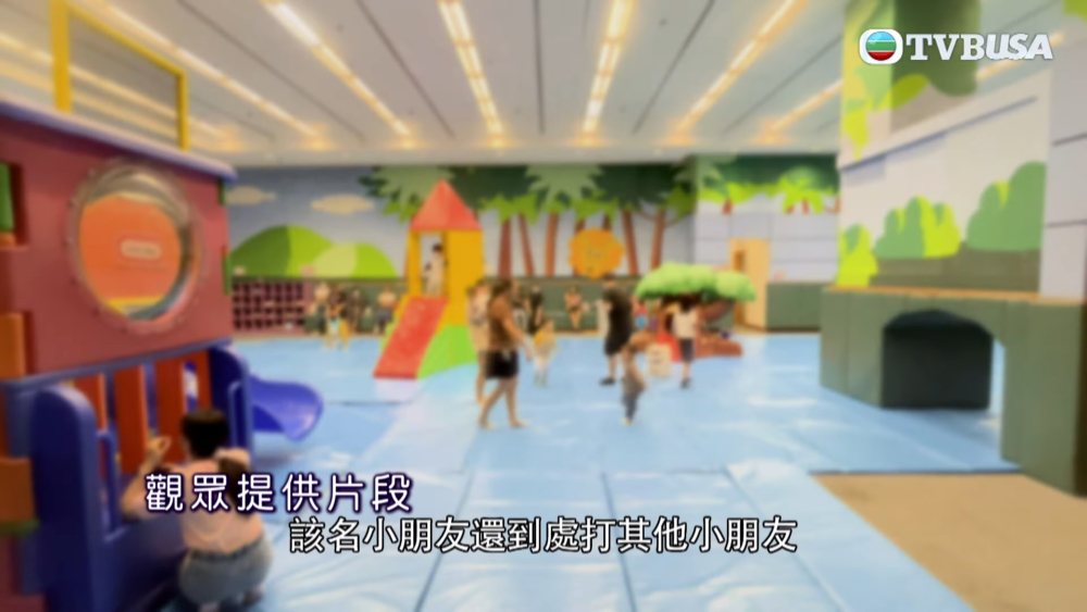 事主指，其2歲兒子於大角嘴兒童遊樂場遊玩時，遭另一名男童攻擊。