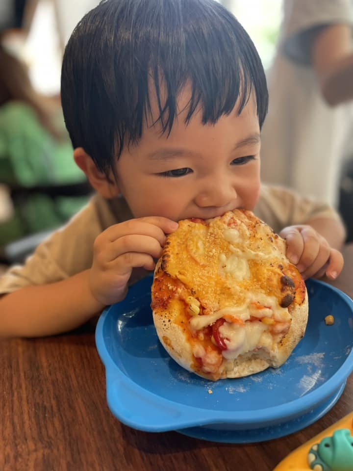 自己製作的薄餅好好味!