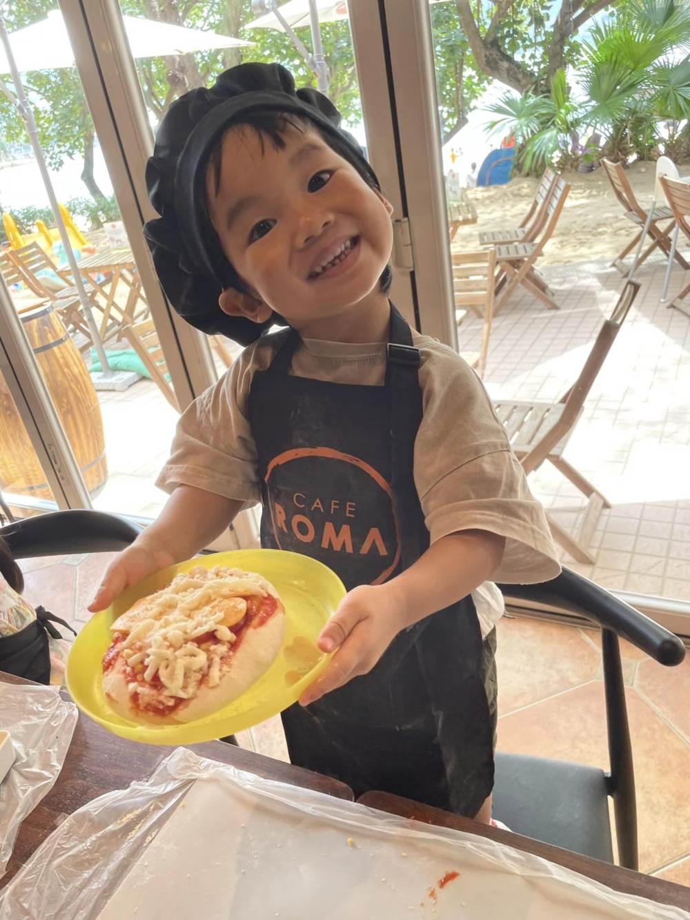 整好啦,準備送入烤箱!