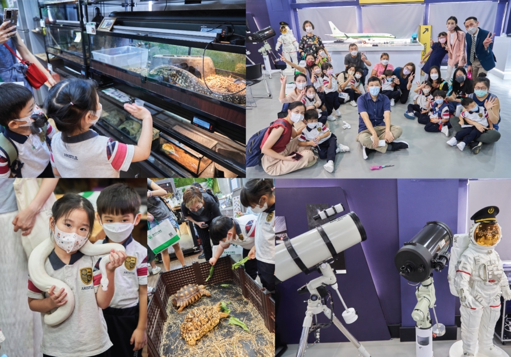 雅士圖國際幼稚園暨幼兒園讓學生走出課室，體驗生活。