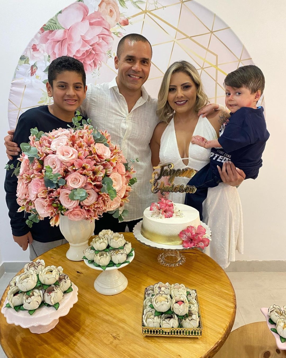 8歲男童Guilherme來自一家四口家庭。