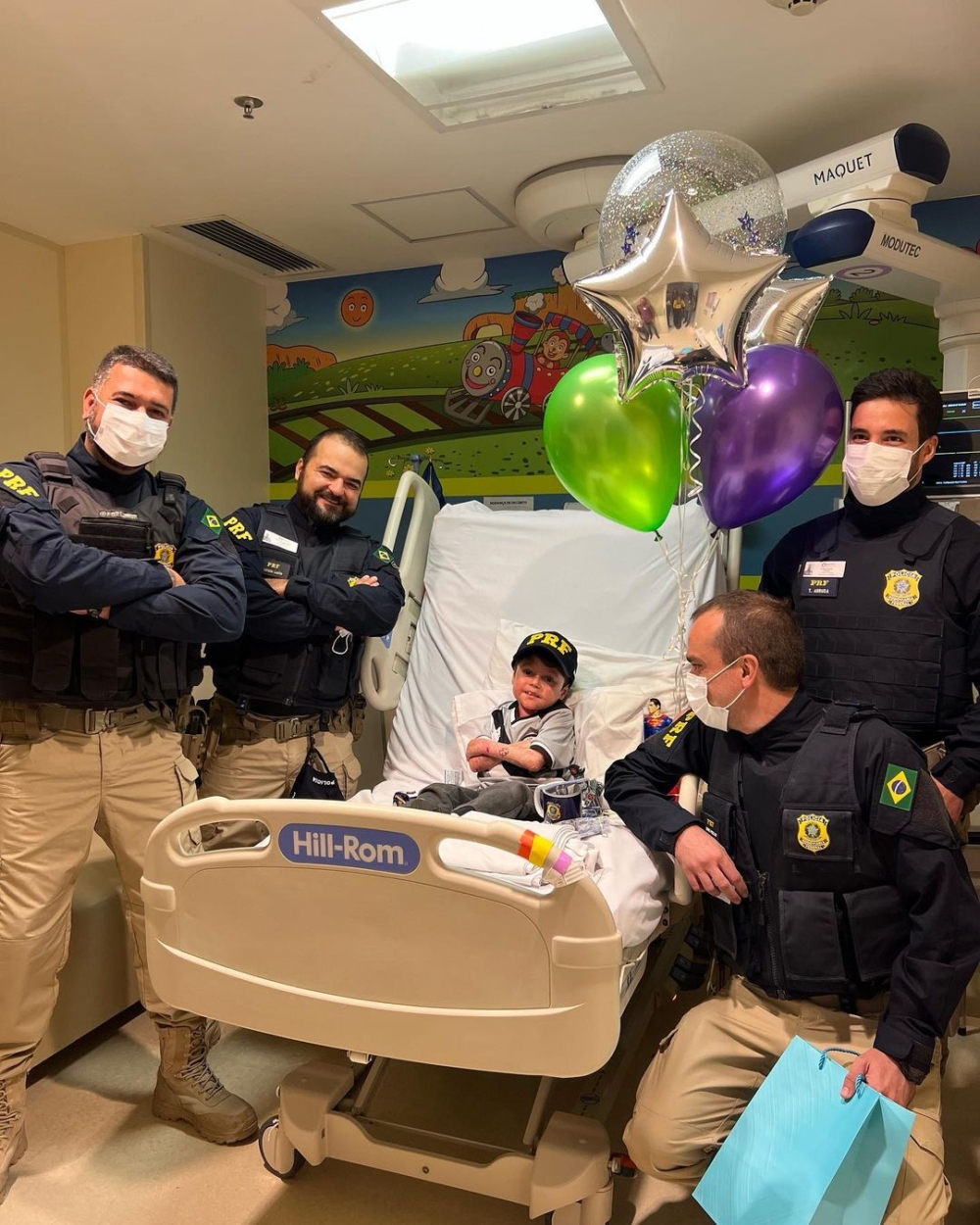 Guilherme已經出院啦!