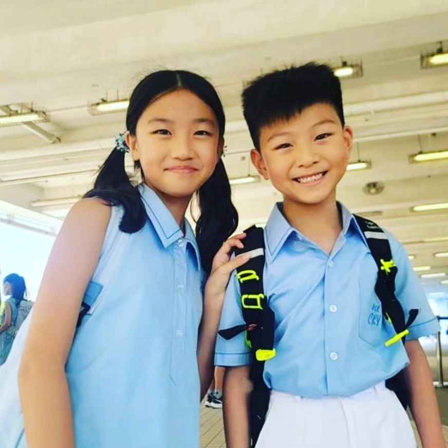 胡諾言二女Jacey和細仔Jayden同樣入讀保良局蔡繼有學校。