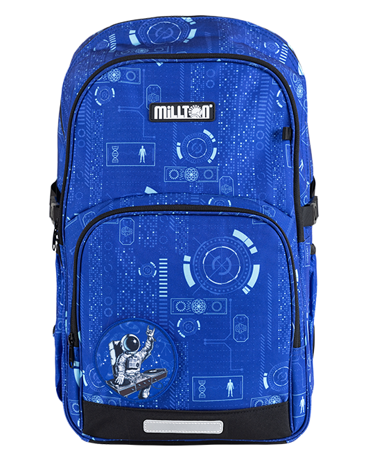 Millton護脊書包-太空人主題。
