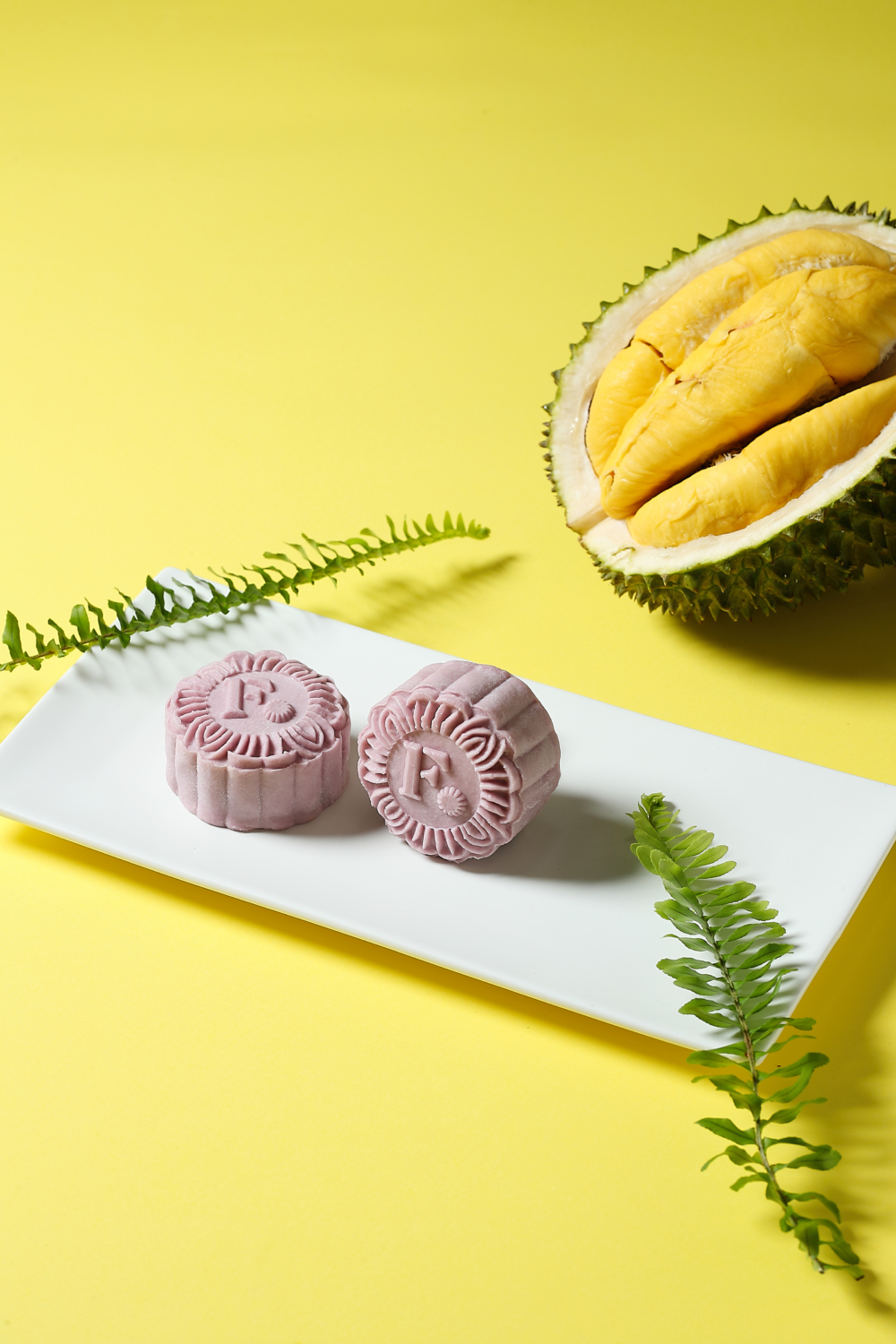 FORBIDDEN@鴻福堂「貓山王榴槤冰皮月餅」。