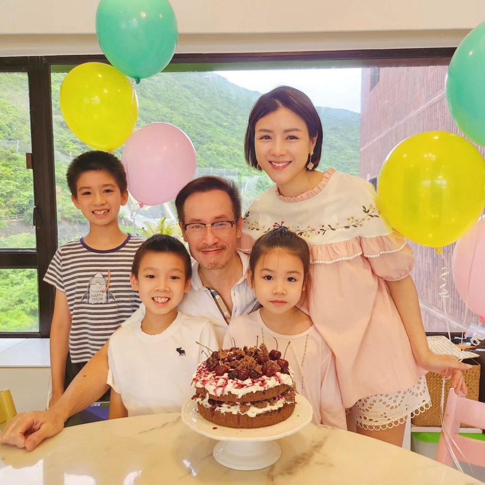 陳豪及陳茵媺婚後兒女雙全。