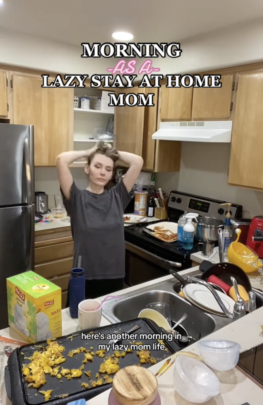 美國媽媽Amanda以分享做家務視頻吸引粉絲追隨。