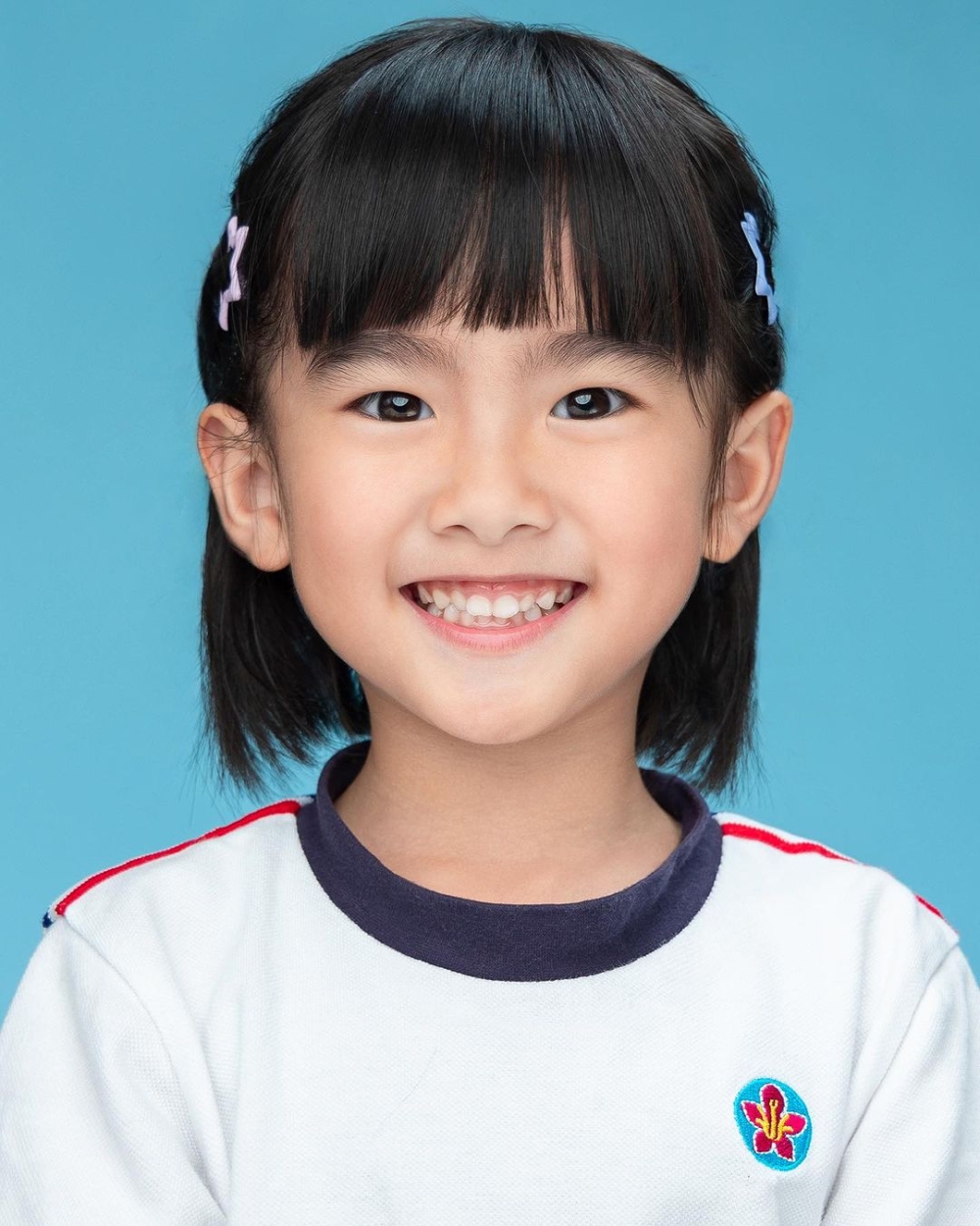 Abigail就讀香港創佳幼稚園半日班。