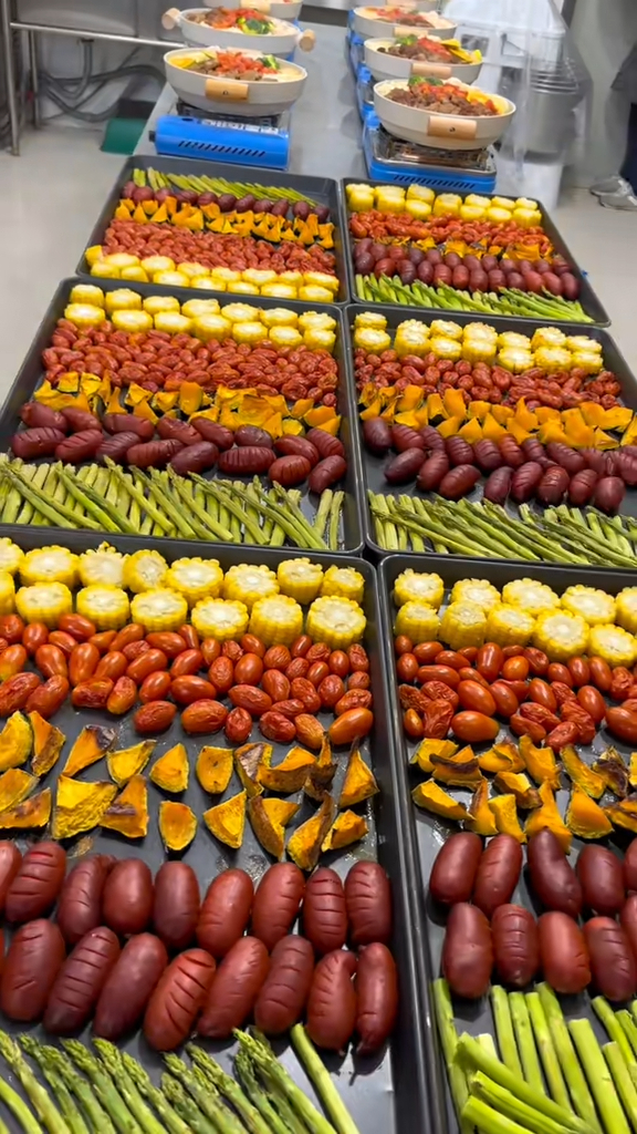 園方會考慮到孩子們的營養，配搭蔬菜、水果。