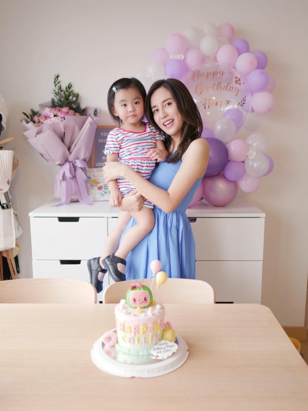 來到正式分離，雨僑秉持2個原則成功讓Harper愛上學校生活。