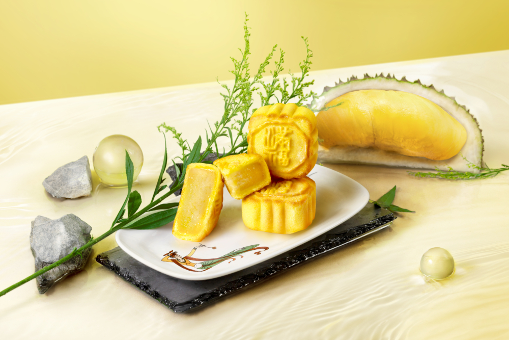 滿福樓迷你貓山王榴槤月餅。