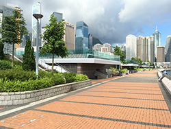 也有步道可供市民消食。