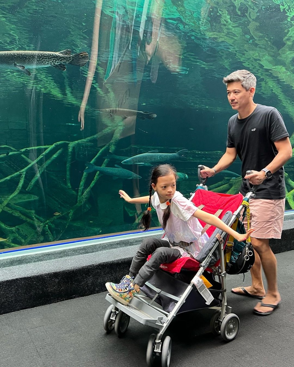 鍾麗淇指，家長設計目的地需要考慮到附近有一間國際醫院，開車30分鐘可以到達。