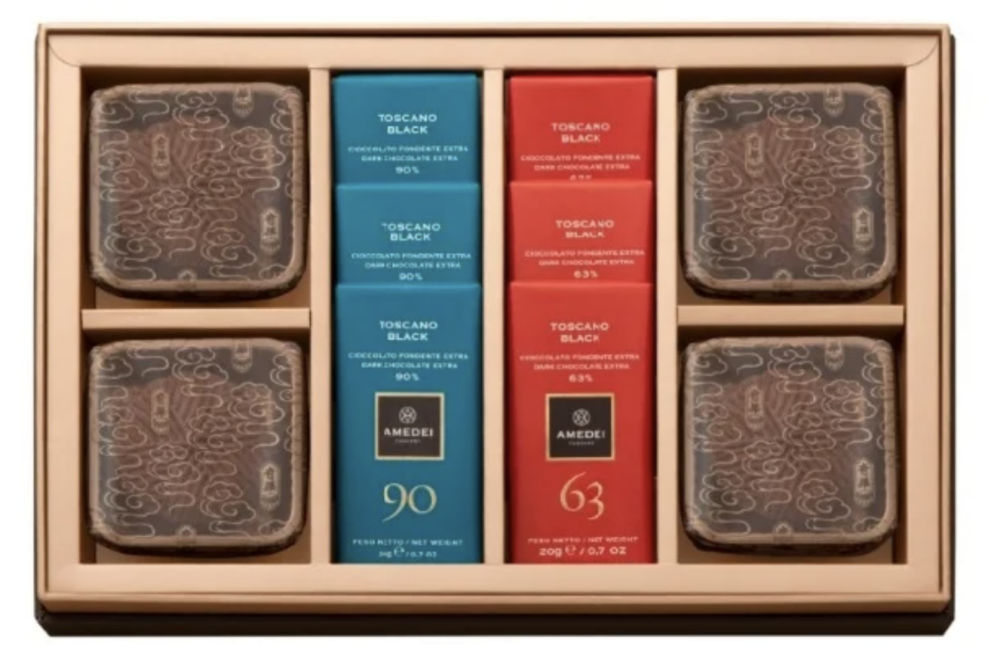 奇華x AMEDEI朱古力月餅禮盒