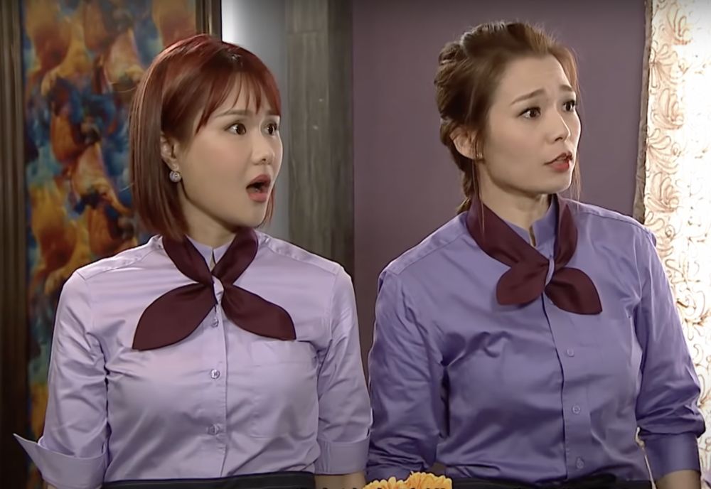 侍應對媽媽非常不滿。