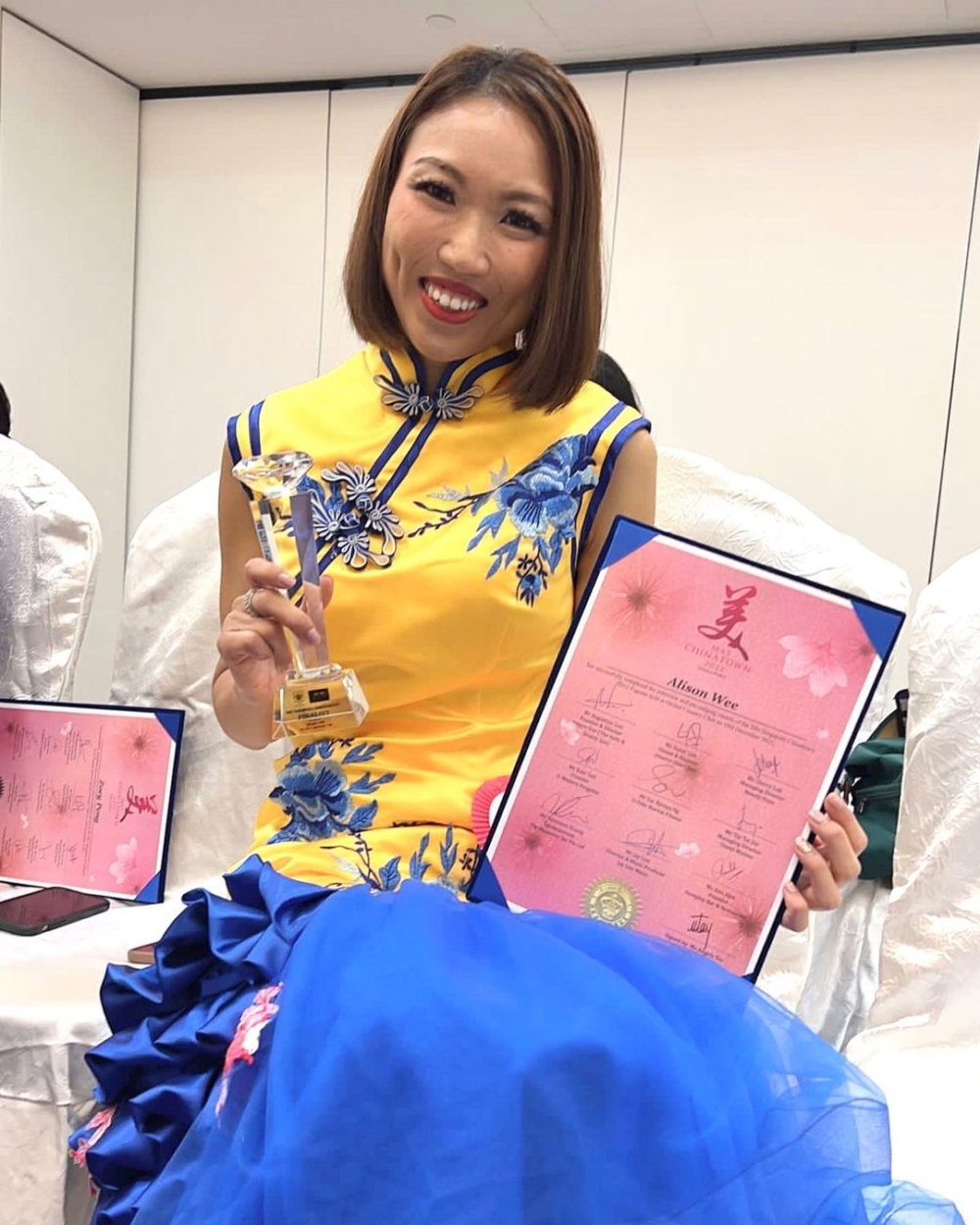 比賽結束後，Alison需要繼續接受治療。