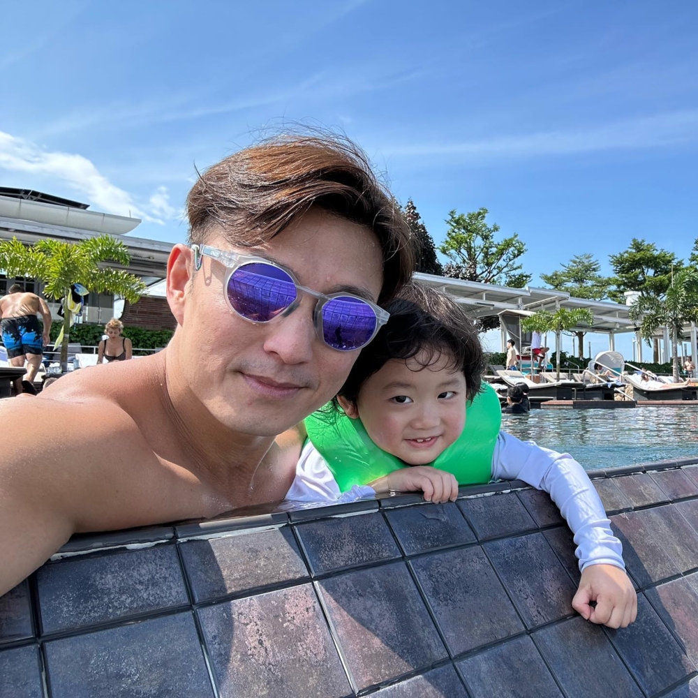 陳山聰兒子就讀栢基海韻幼稚園。