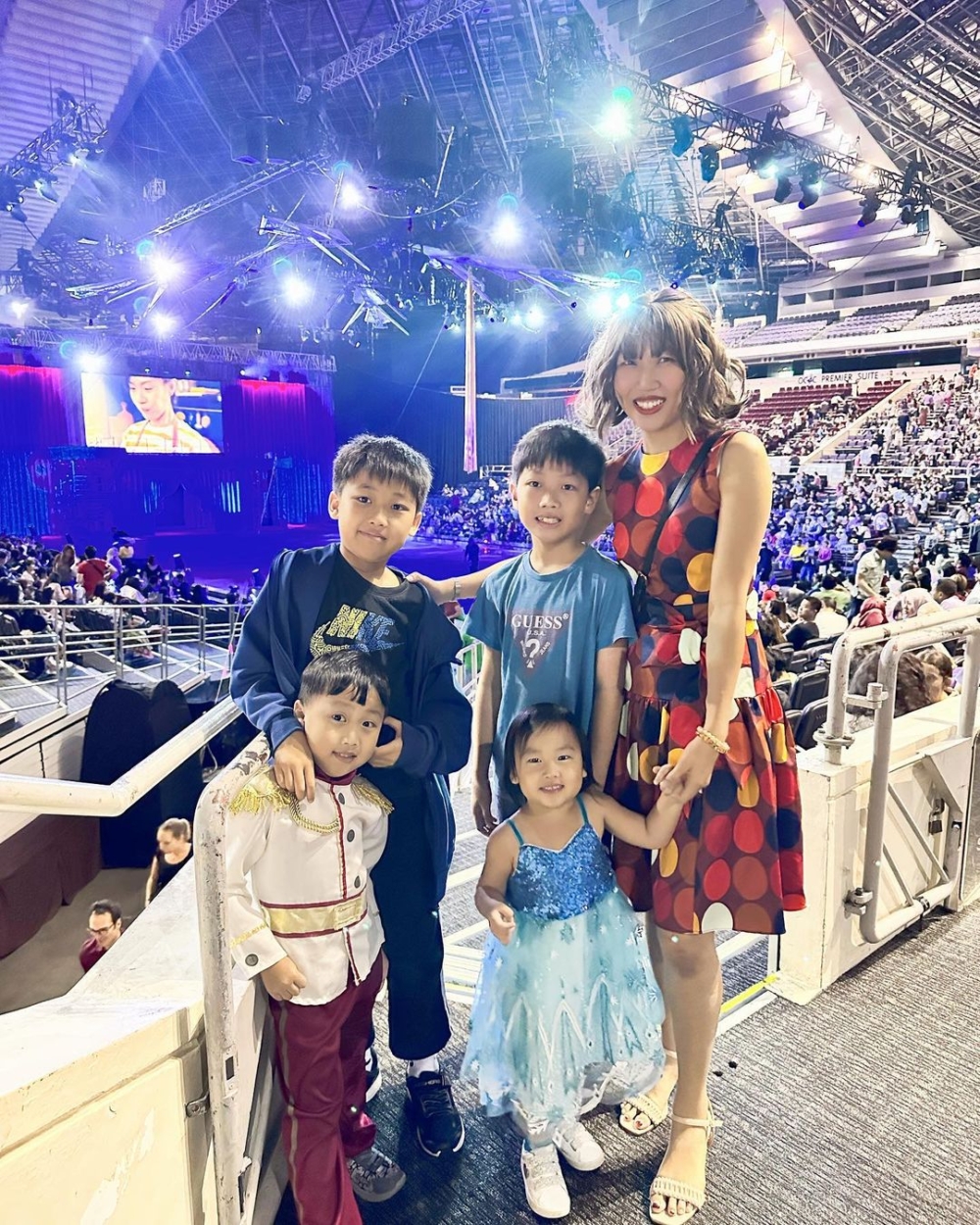 Alison希望自己的經歷能鼓勵四名孩子勇敢追夢。