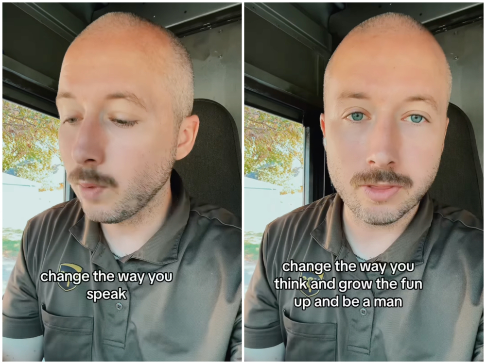 他奉勸男士改變落伍思維。