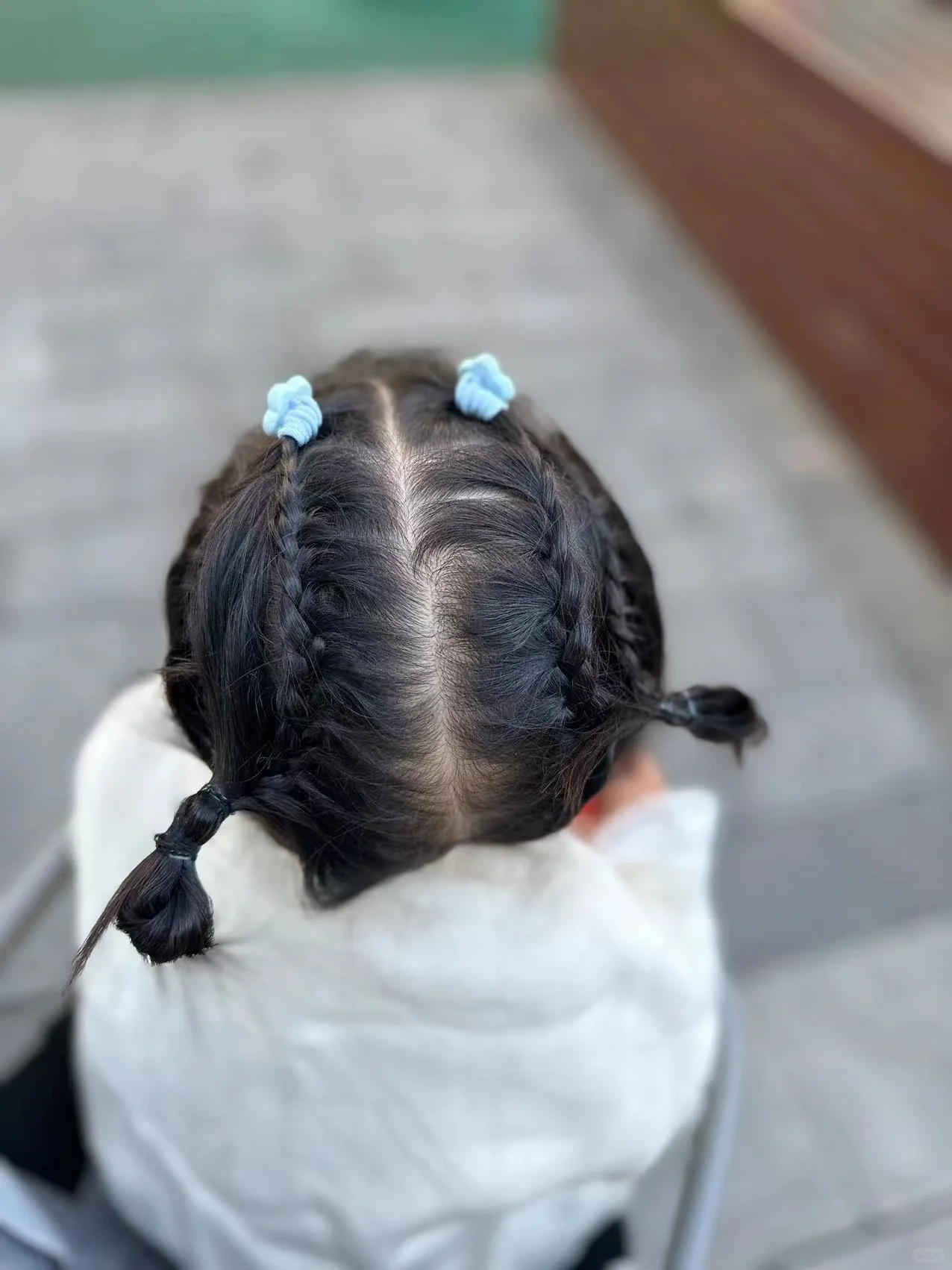 該名媽媽直呼複雜的造型。