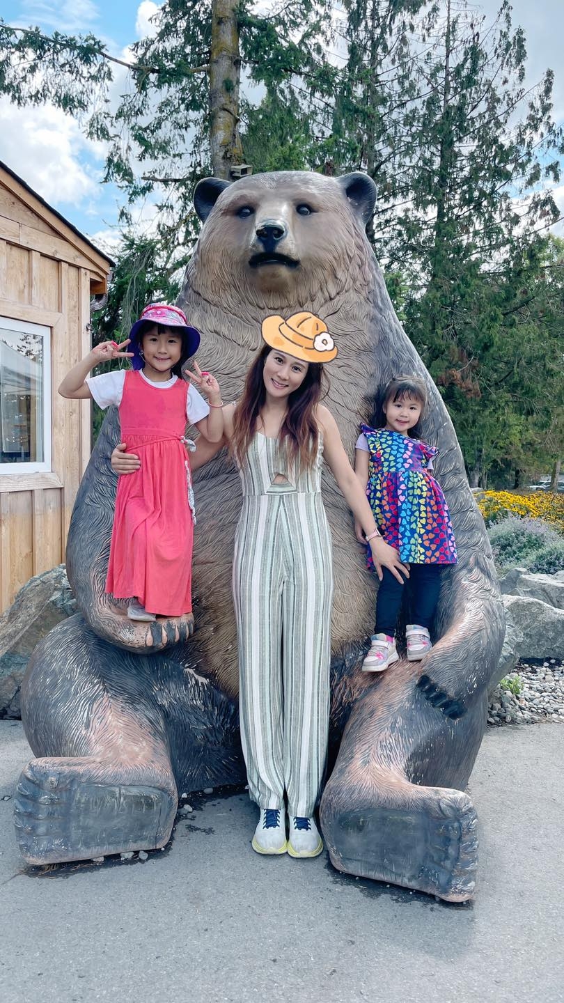 張嘉兒不時在網上分享育兒心得