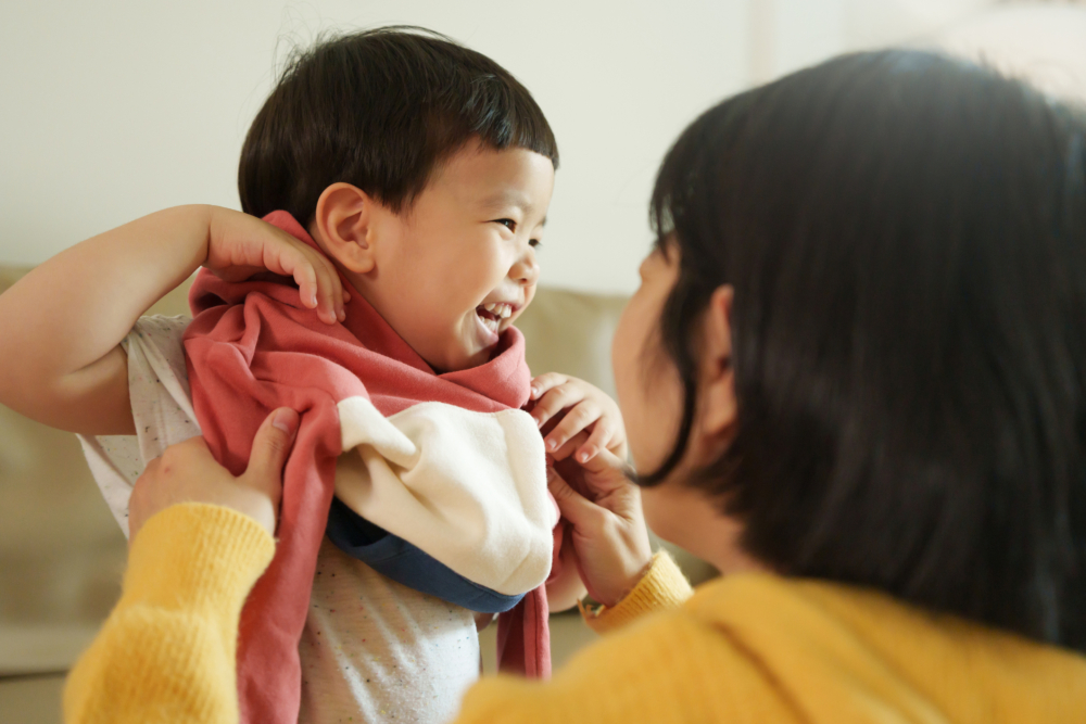 平時多用正向教養和孩子溝通，能夠培養孩子照顧自己。