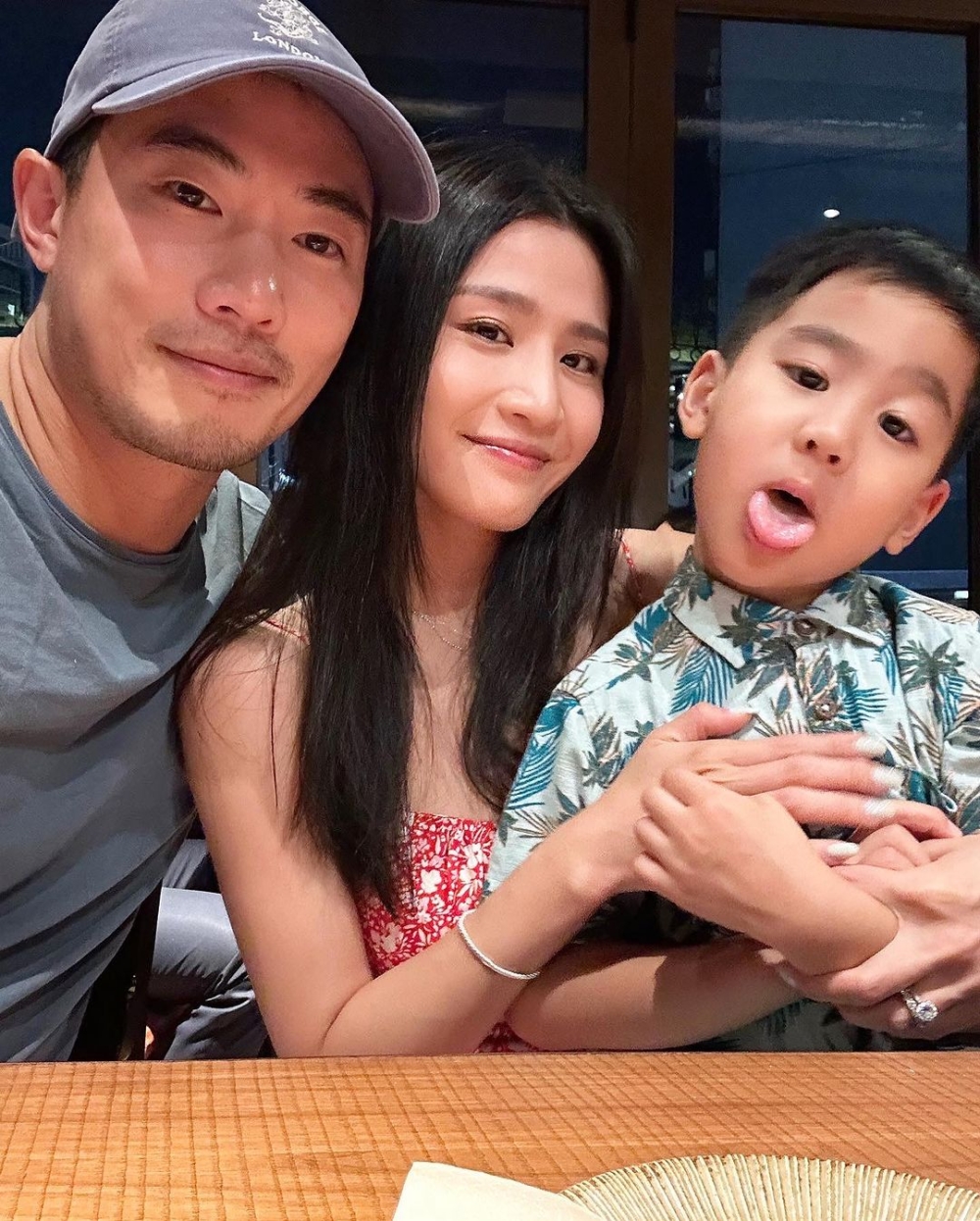 Coffee和老公育有一名兒子。