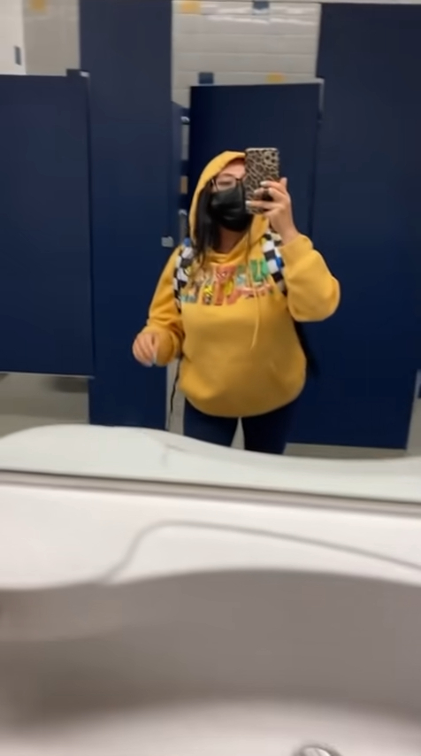 見到影片中，Garcia模仿她當時13歲的女兒。