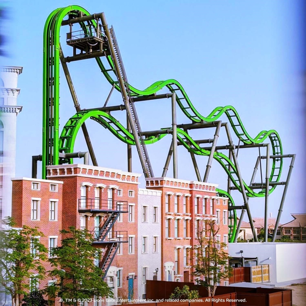 杜拜電影之門必玩的超刺激過山車項目。