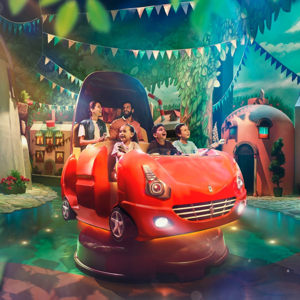 專門為小朋友設計的遊樂設施。