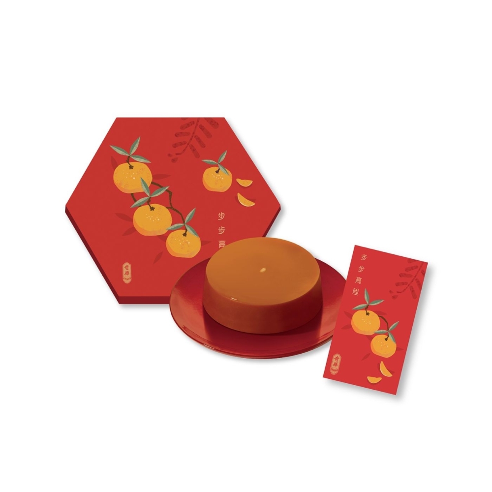 奇華餅家亞麻糖年糕。