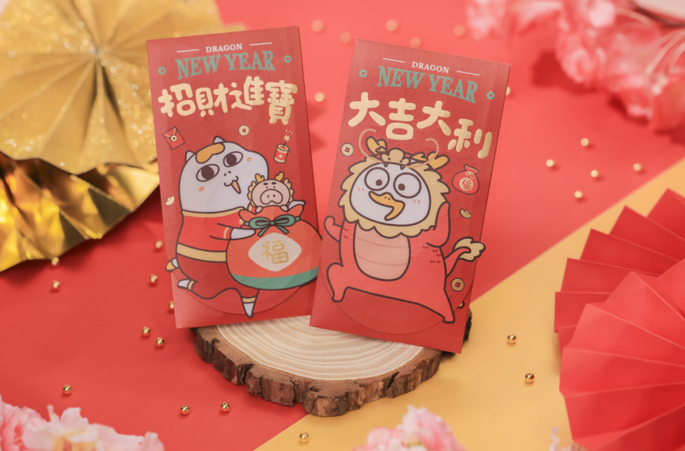 置富Malls推出小劉鴨大「DUCK」大利利是封。