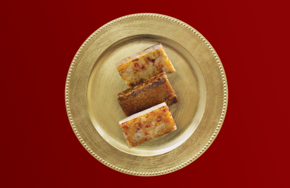 紫粵軒推出三款年糕。